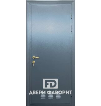 Стальная дверь в котельную (3 петли)