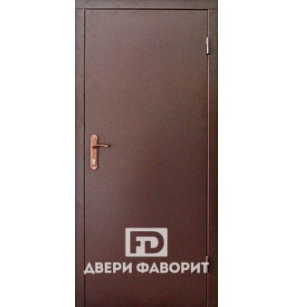 Квартирная недорогая дверь с порошковым напылением
