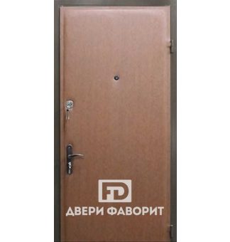 Входная одностворчатая дверь эконом класса