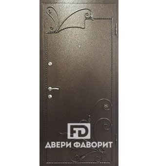 Антивандальная дверь с порошком
