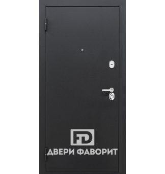 Дверь железная с порошком