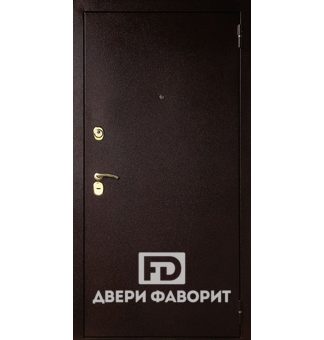 Стальная дверь с порошком