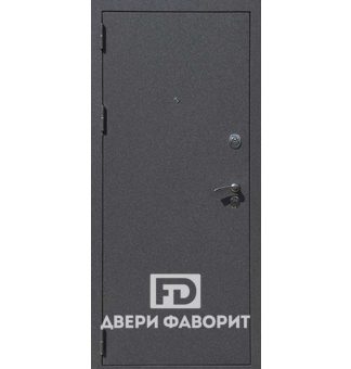 Дверь железная с покраской цинкогрунтом