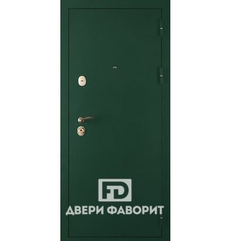 Дверь металлическая с цинкогрунтом