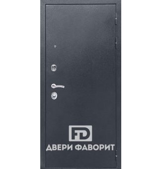 Уличная стальная дверь с цинкогрунтом (3 петли)